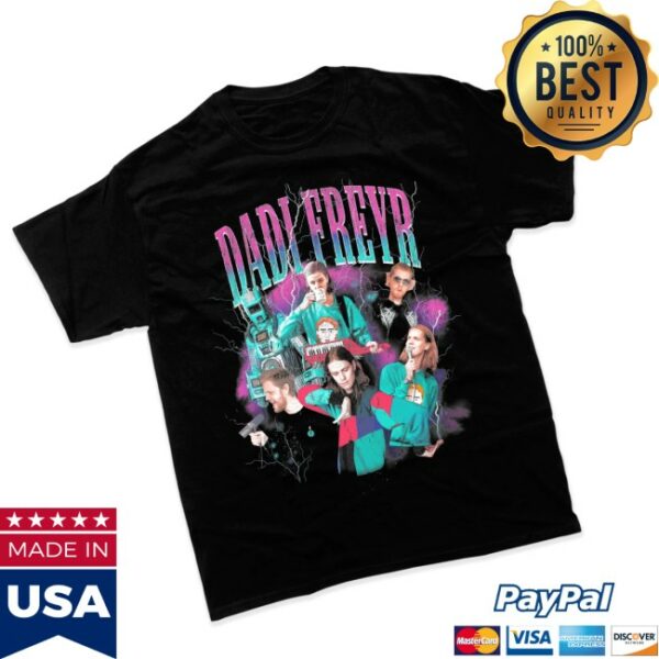 Dadifreyr Store Merch Bootleg Black T-Shirt