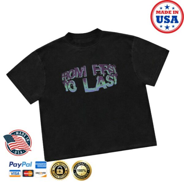 From First To Last Store Merch Fftl 3D Logo Tee