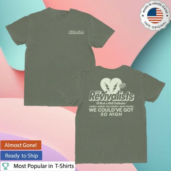 The Revivalists Store Merch Wish I Knew You Lyric Tee