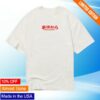kenny hwbt store merch drift team oversized off white t shirt
