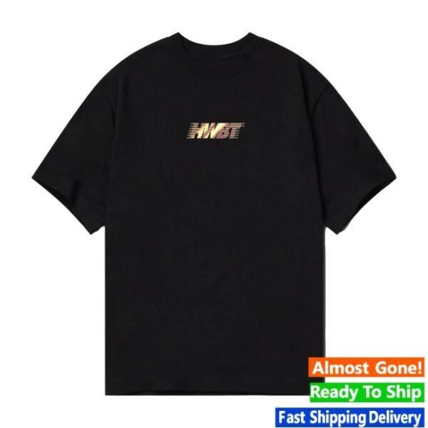 Hwbt Store Merch Jr3 Oversized Black T-Shirt