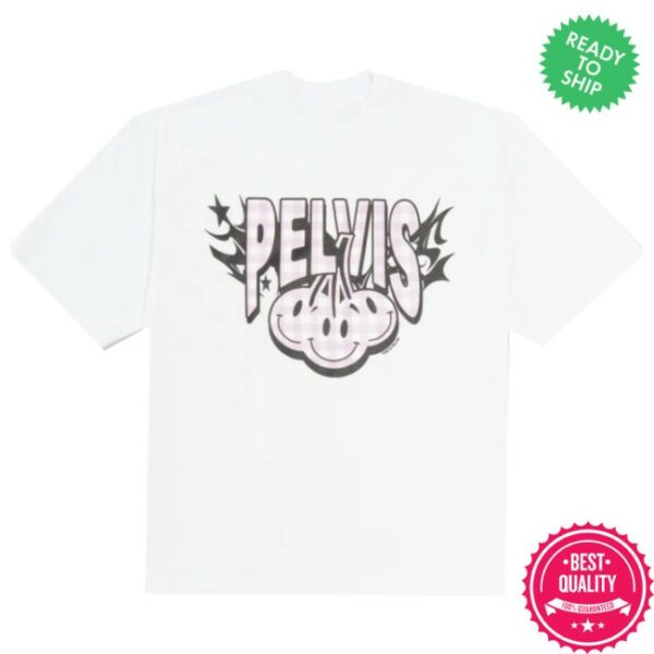 Lofi Store Merch Cherry Gingham Logo Tee