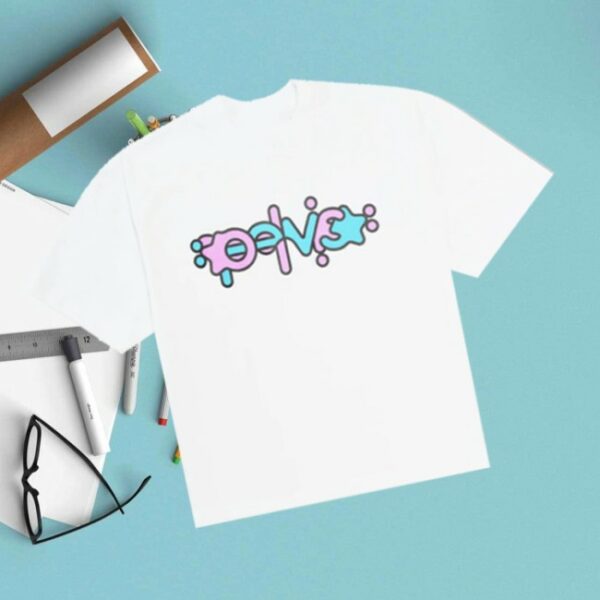 Lofi Store Merch Gummy Logo White Tee