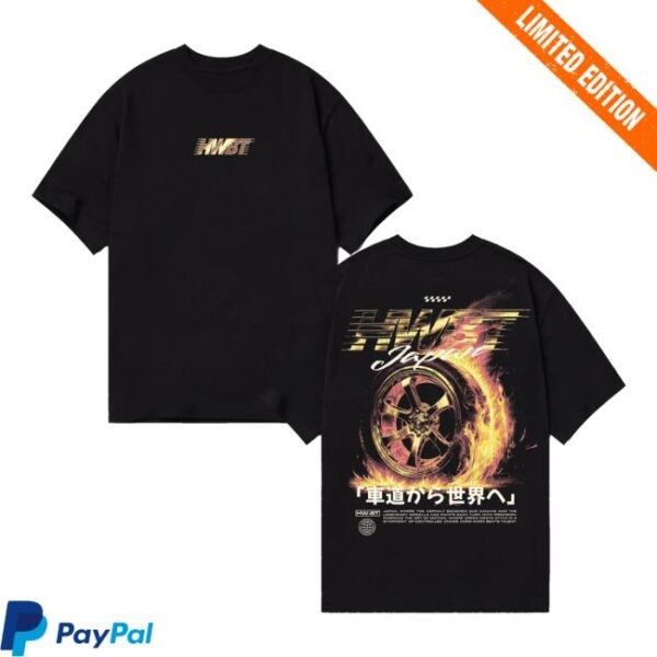 Hwbt Merch Store Jr3 Oversized T-Shirt Black