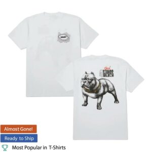 Pavement Nz Merch Store Huf 4 The Dawgs Tee White