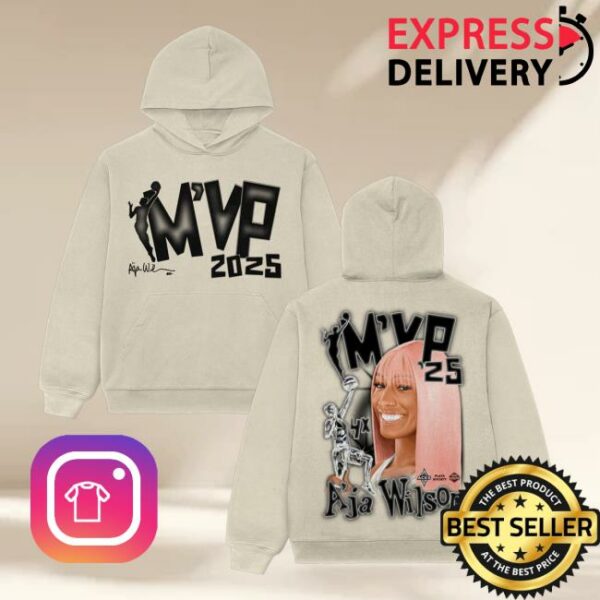 Playa Society Merch Store Playa Society 2025 Wnba Mvp A’ja Hoodie