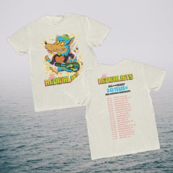 The Revivalists Merch Store Fall 2025 Tour Tee