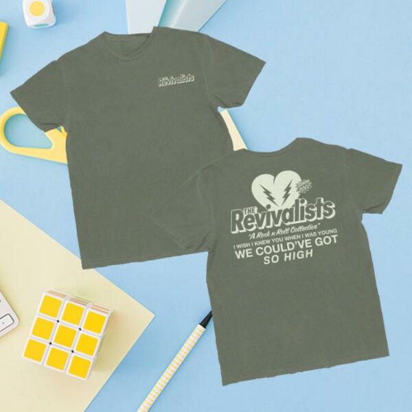 The Revivalists Merch Store Wish I Knew You Lyric Tee