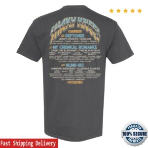 Shaky Knees Festival Store Merch Beetle Lineup Tee Shaky Knees Festival Store Merch Beetle Lineup Tee