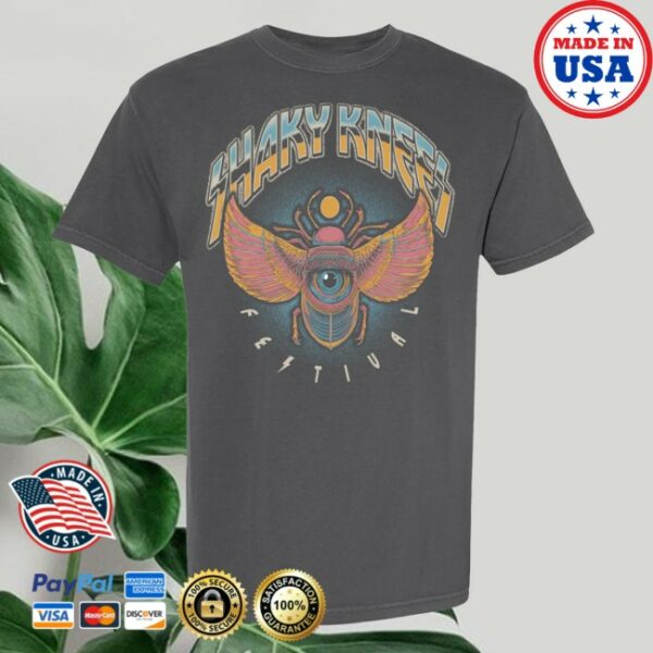 Shaky Knees Festival Store Merch Beetle Lineup Tee