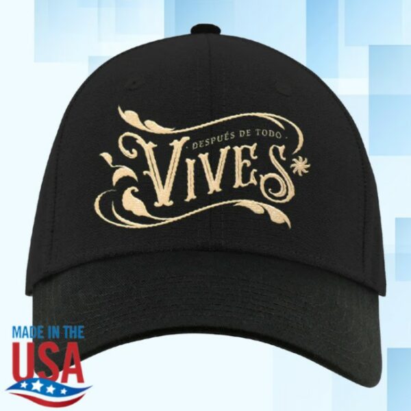 Sony Music Latin Store Merch Vives Black Dad Hat