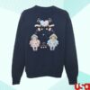 kenny beyond retro store merch navy printed glitter sweatshirt