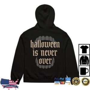 Mwmhshop Store Merch Halloween Is Never Over Hoodie
