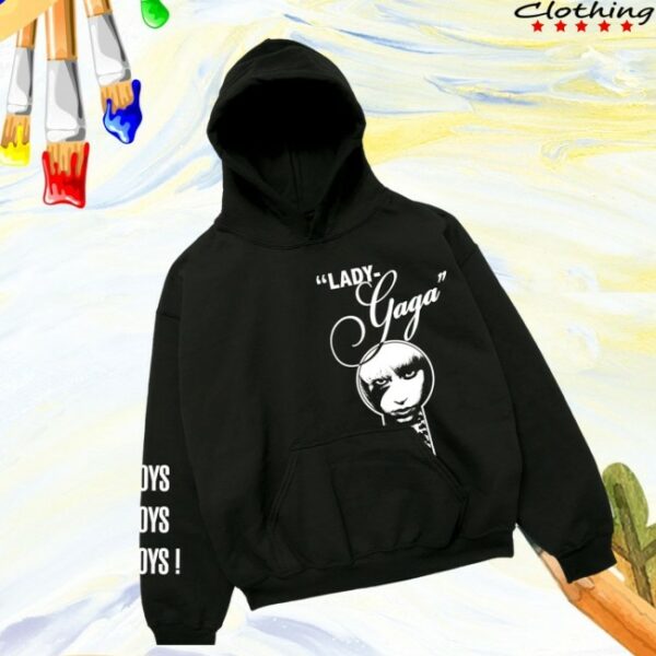 Ladygaga Store Merch Keyhole Boys Hoodie