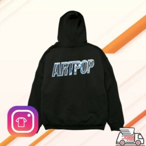 Ladygaga Store Merch Artpop Geometric Hoodie