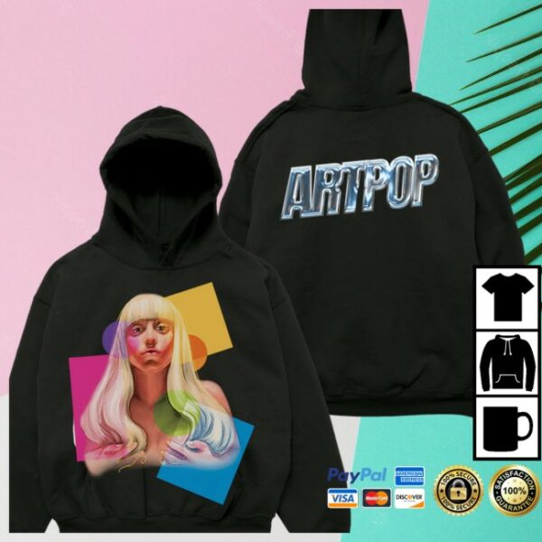Ladygaga Store Merch Artpop Geometric Hoodie