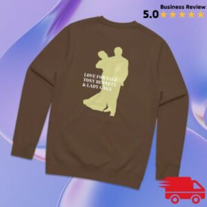 Ladygaga Store Merch Love For Sale Signature Crewneck Sweatshirt