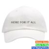 kenny Mariah Carey Official Merch Here For It All White Cap