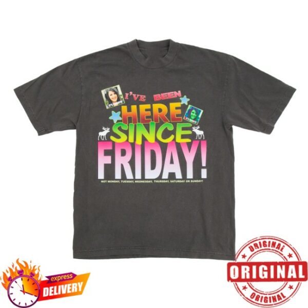Rebecca Black Store Merch Been Here Since Friday Tee