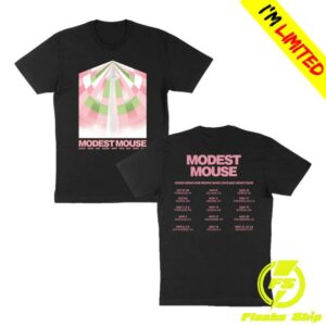 Modest Mouse Merch Store Good News For People Who Love Bad News Fall Tour Tee Black