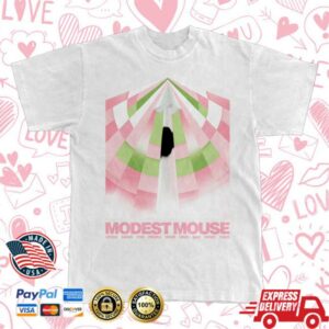 Modest Mouse Merch Store Good News For People Who Love Bad News Fall Tour Tee White