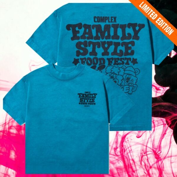 Complex Store Merch Verdy X Fsff Kids Logo Blue T-Shirt