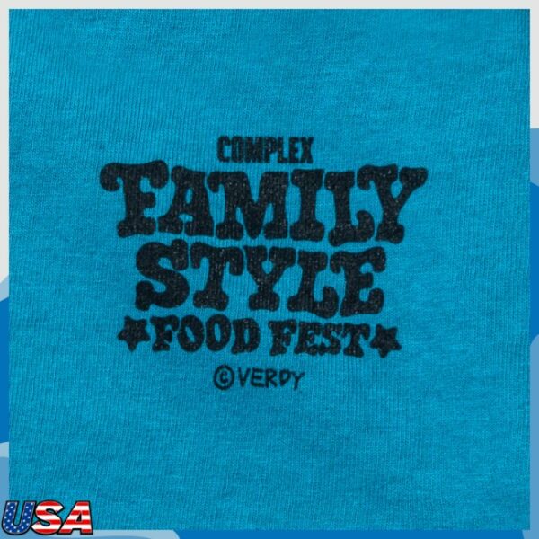 Complex Store Merch Verdy X Fsff Kids Logo Blue T-Shirt