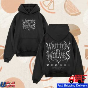 Written By Wolves Merch Store 10 Year Anniversary Hood
