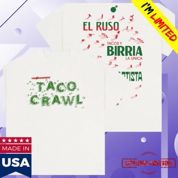 Complex Store Merch The Hundreds X Taco Crawl Tee