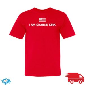 Ted Nugent Shop Merch I Am Charlie Kirk Tee