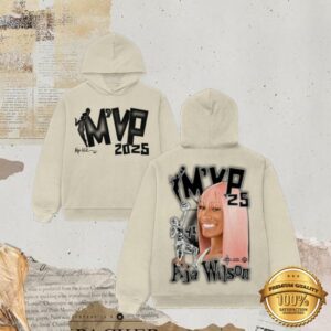 Playa Society Merch Store Playa Society 2025 Wnba Mvp A’ja Hoodie