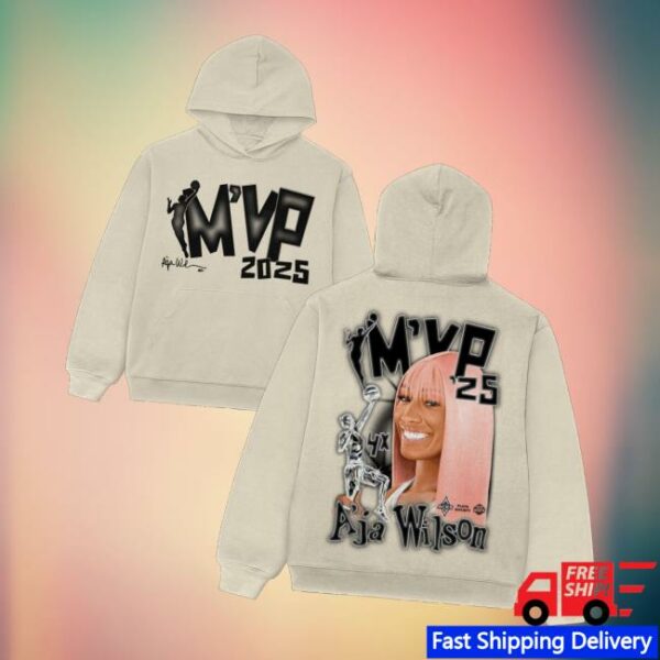 Playa Society Merch Store Playa Society 2025 Wnba Mvp A’ja Hoodie