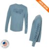 kenny Kyle Larson Shop Merch Kyle Larson Racing Check Design Adult Ice Blue Long Sleeve T Shirtv