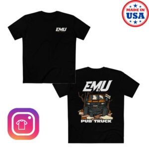 Emucustoms Merch Store Pub Truck T-Shirt Emucustoms Merch Store Pub Truck T-Shirt