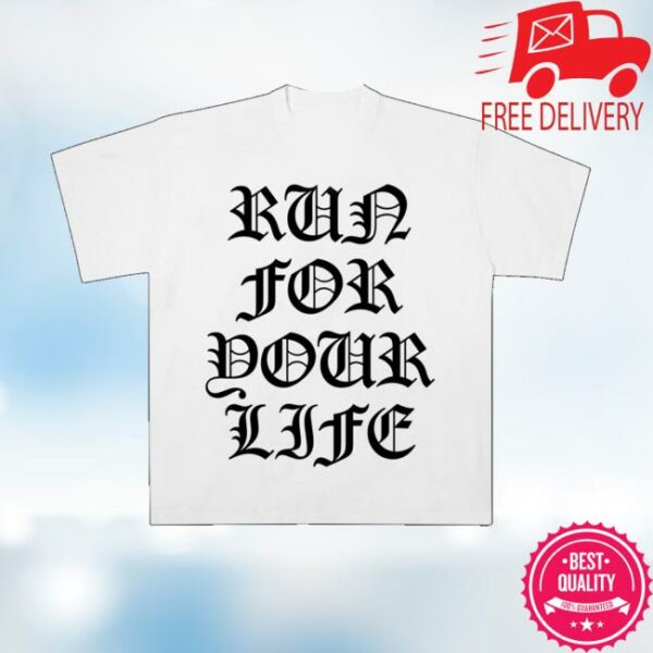 Run Travis Run Merch Store Rtr Run For Your Life Tee