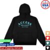 Access 2819 Merch Store Access A Hoodie Black