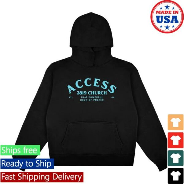 Access 2819 Merch Store Access Black Hoodie