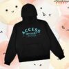 kenny Access 2819 Merch Store Access Black Hoodiea