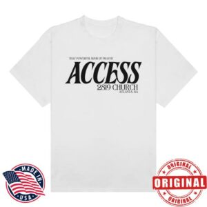 Access 2819 Merch Store White Access Tee