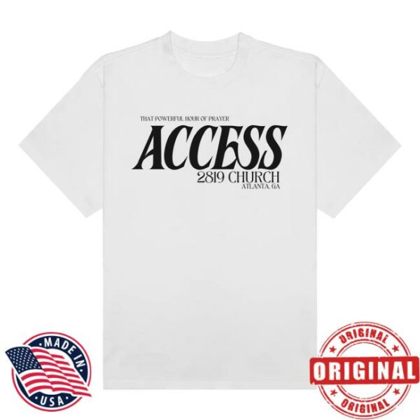 Access 2819 Merch Store White Access Tee