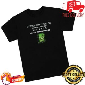 Dlx Skate Shop Store Sci-Fi Fantasy Dark Prophecy T-Shirt