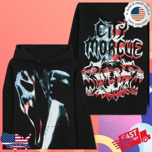 City Morgue Official Store Merch My Bloody America Knife Hoodie