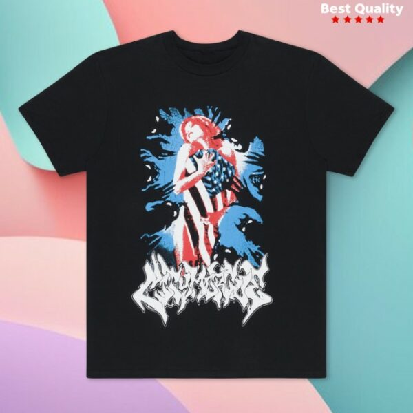 City Morgue Official Store Merch My Bloody America Flag Tee