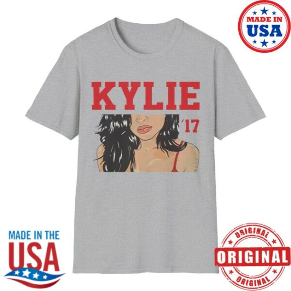 Teebello Store Merch Kylie Jenner Kylie 17 Unisex Softstyle T-Shirt