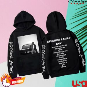 Kendrick Lamar Store Merch Gnx Kendrick Lamar Graphic Hoodie