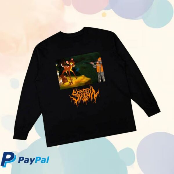 Section 8 Official Merch Store Deer Shooting Black Long Sleeve