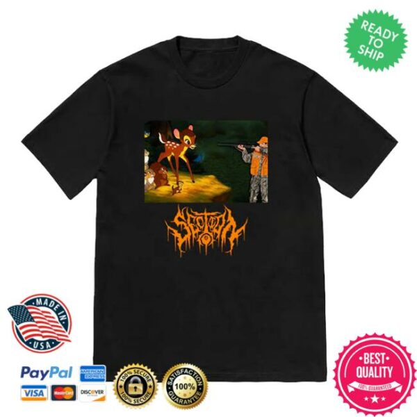 Section 8 Official Merch Store Deer Shooting Black Shirt