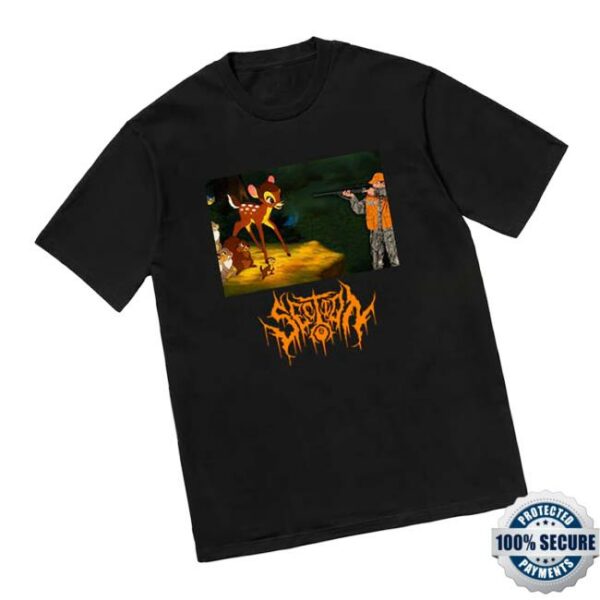 Section 8 Official Merch Store Deer Shooting Black Shirt