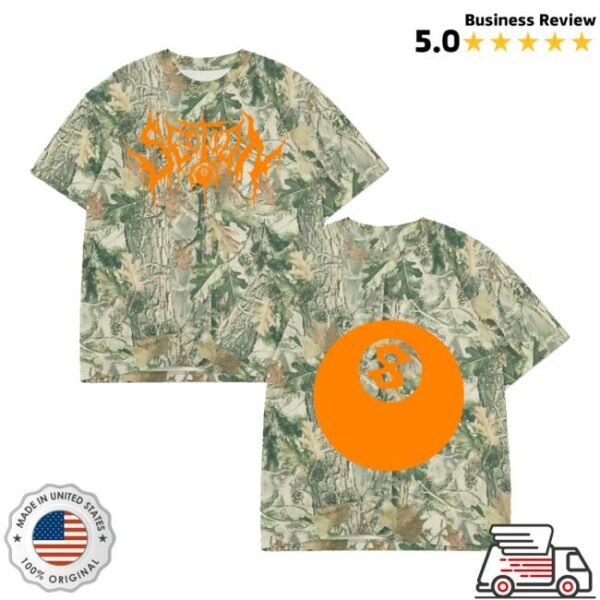 Section 8 Official Merch Store Section8 Drip Logo Real Tree Shirt