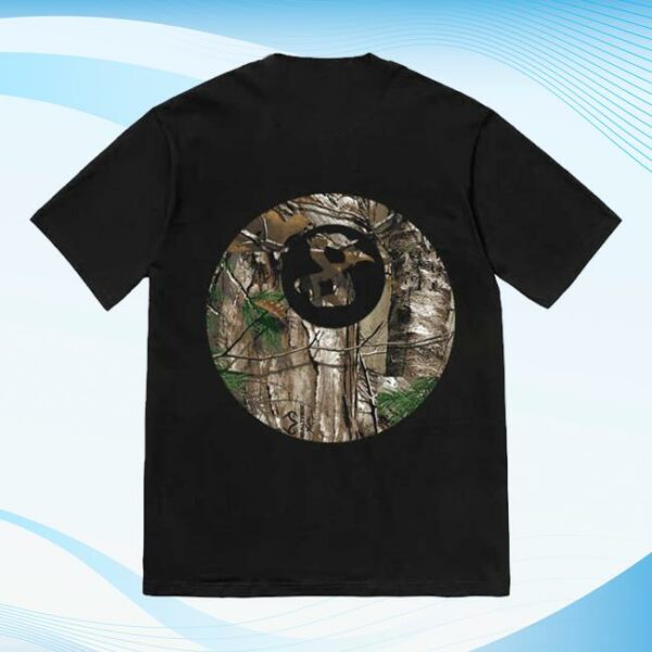 Section 8 Official Merch Store Section8 Real Tree Drip Logo Black Shirt